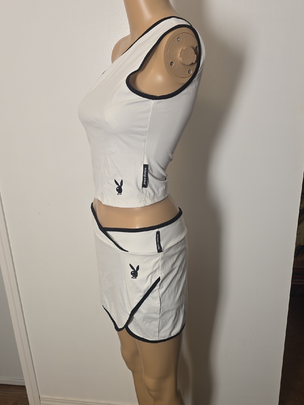 PLAYBOY 2 Piece Tennis Golf Bartender Outfit- Small